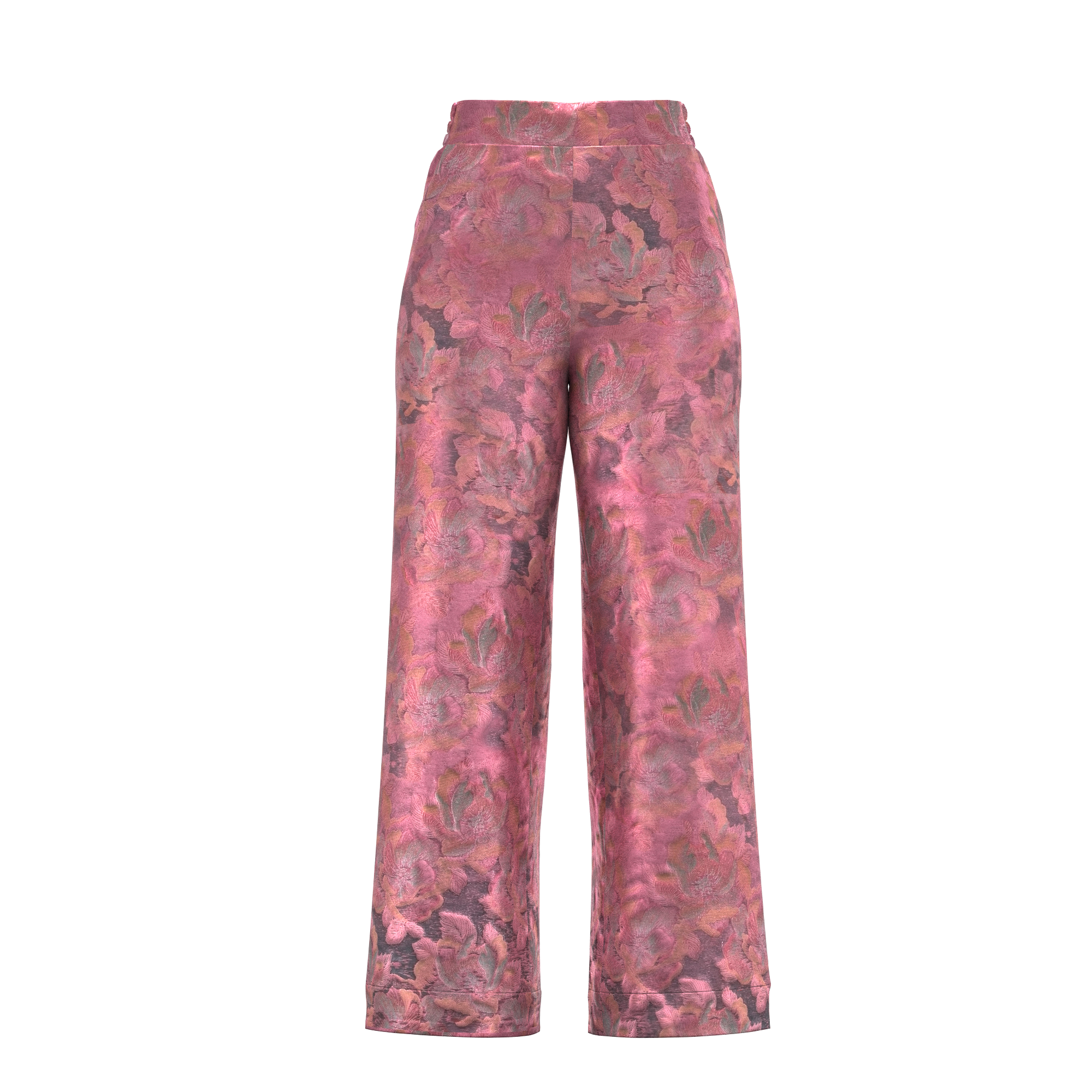 SCRIPPS LOOSE FIT PANTS -  Cosmo pink