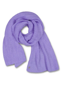 BARROW CHUNKY BEANIE & MILLER RIB SCARF SET - Lavender